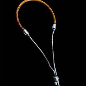 Pandora leather  bracelet